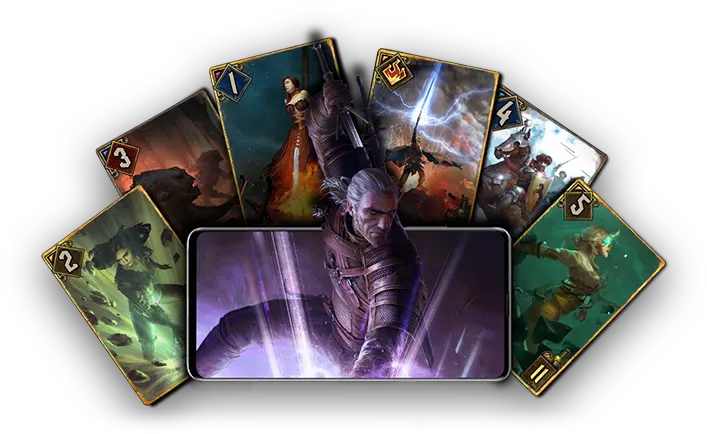 Gwent The Witcher Card Game Gwent Coming To Android Png Witcher Png