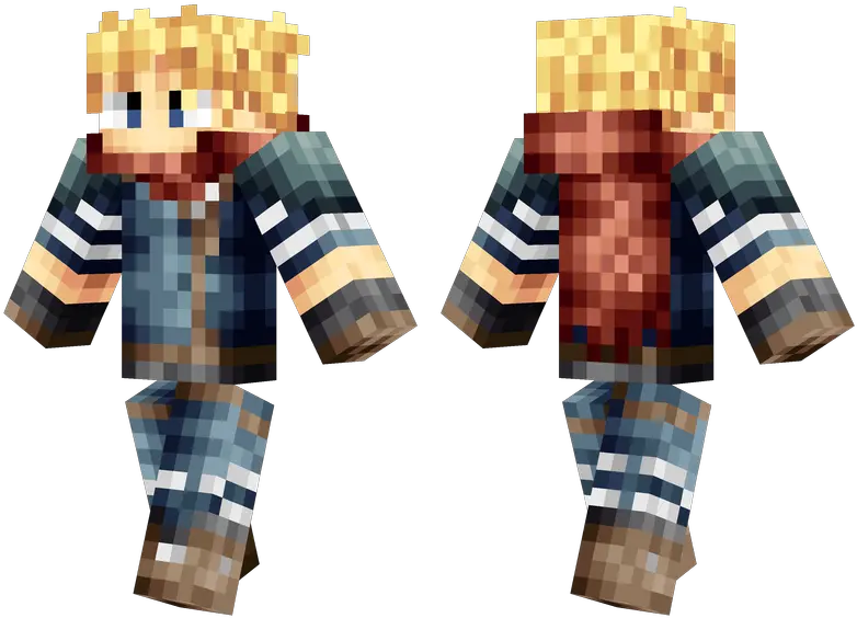 Cloud Strife Minecraft Skins Pajamas Png Cloud Strife Png