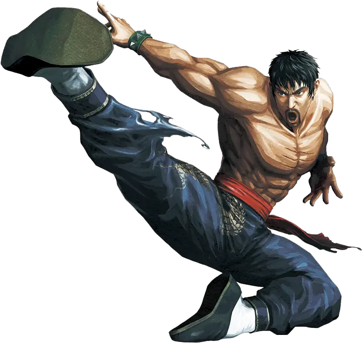 Street Fighter Jump Attack Transparent Law Street Fighter X Tekken Png Fighter Png