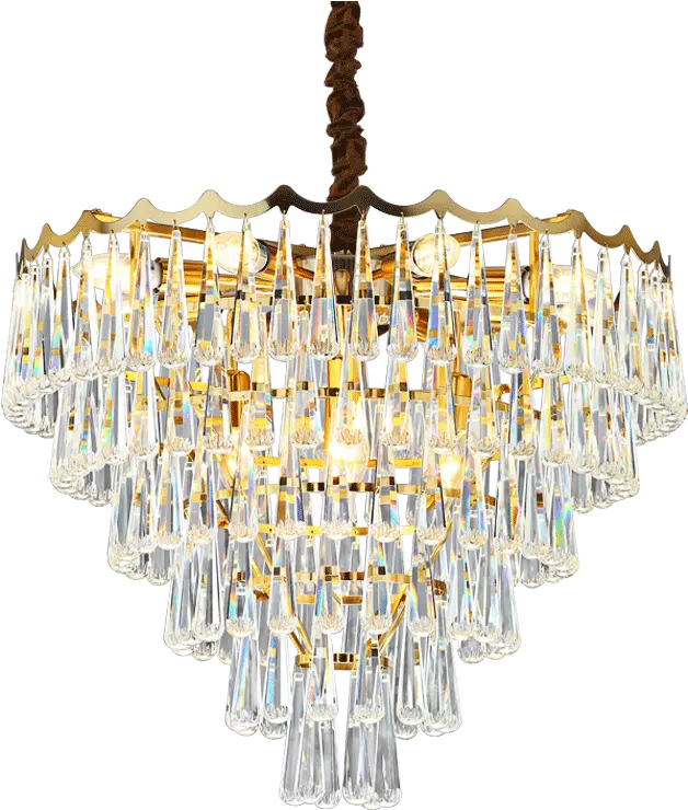 Wholesale Luxury Contemporary Big Large Modern Living Room Decorative Raindrop Led Pendant Lighting K9 Gold Crystal Chandelier Buy Crystal Chandelier Png Chandelier Png