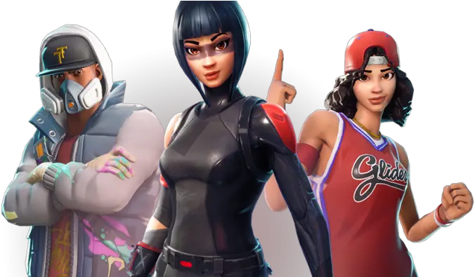 Fortnite Squad Png Transparent Images Triple Threat Fortntie Squad Png