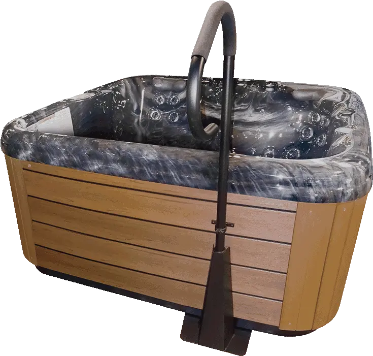 Download Handrail For Spas And Hot Tubs Picnic Basket Png Tub Png