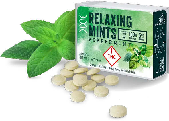 Dixie Brands To Bring Cannabis Infused Products To Michigan Thc Mints Png Marijuana Joint Png