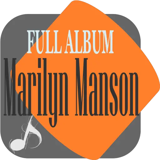 Download Marilyn Manson Full Music Songs Lyrics Collection Vertical Png Marilyn Manson Logo