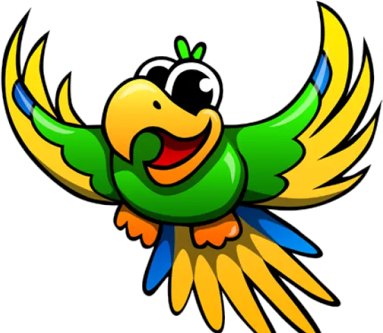 Parrot Clipart Transparent Background Transparent Parrot Cartoon Png Parrot Transparent Background