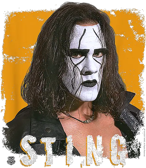 Wwe Sting Crow Retro Christmas Present Birthday Fleece Hair Design Png Sting Icon Vigilante