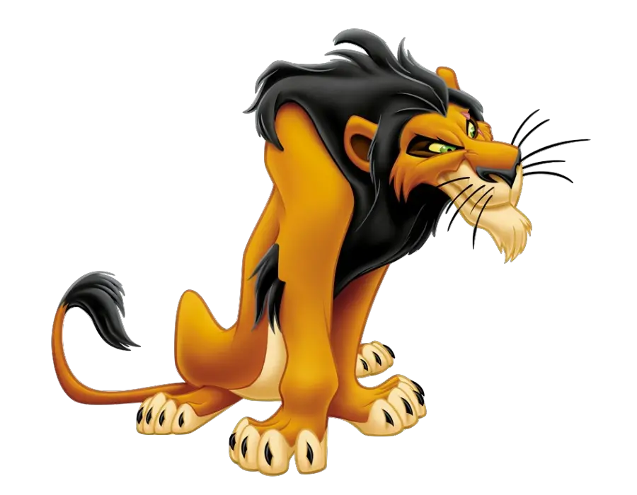 Lion King Characters Scar Transparent Transparent Lion King Scar Png Scar Transparent