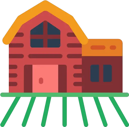 Farm Free Nature Icons Horizontal Png Farm House Icon