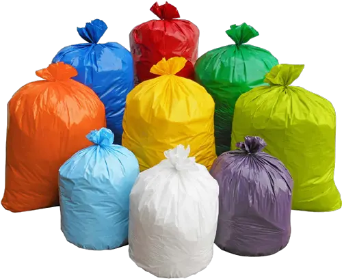 Fundraising U2013 Poly Bag Central Colorful Trash Bags Png Trash Transparent