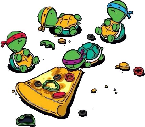 Ninja Turtle Pizza Baby Ninja Turtles Drawing Clipart Cute Ninja Turtles Pizza Png Ninja Turtles Icon