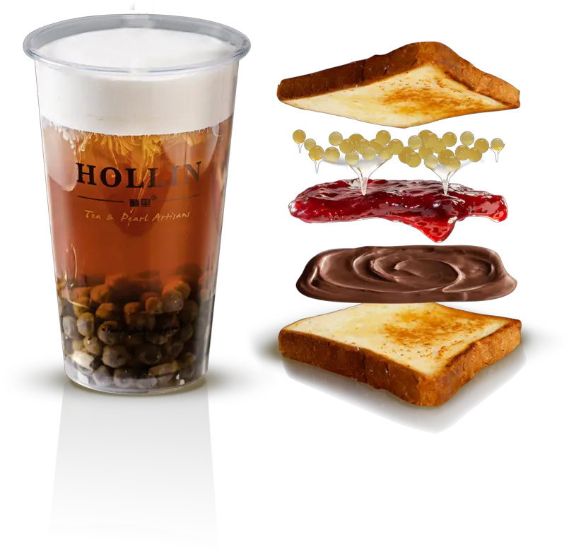 Bubble Tea And Toasts U2014 Hollin Pint Glass Png Bubble Tea Transparent