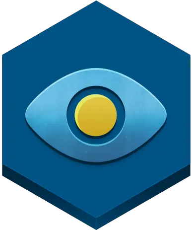 Eye In A Sky Icon Png Ico Or Icns Free Vector Icons Dot Halo Sacred Icon