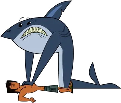 Justin Total Drama Island 58066 Arkpaint Rule 34 Hungry Shark Png Total Drama Island Logo