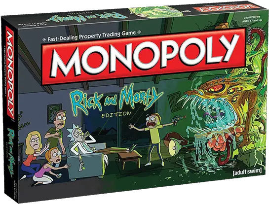 Monopoly Rick And Morty Edition Board Game Rick And Morty Game Png Rick And Morty Png