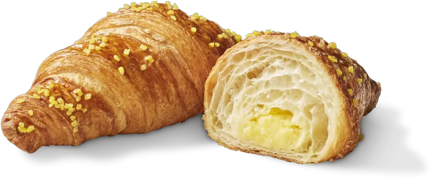 Filled Croissants Products Panino Breads Croissant De Crema Png Croissant Transparent