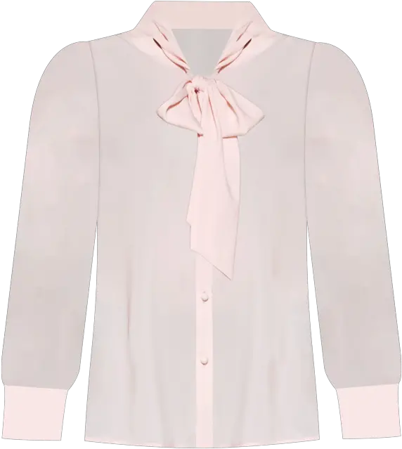 Calvin Klein Long Sleeve Tie Front Blouse U0026 Reviews Tops Long Sleeve Png Calvin Klein Icon Long Robe