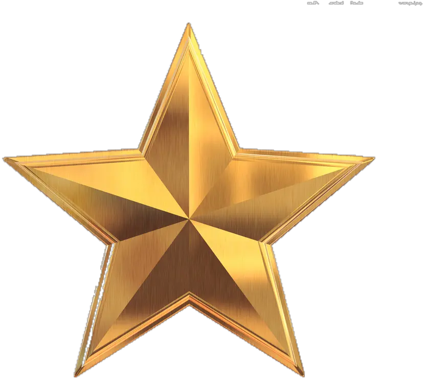 Free Png Stars Konfest Gold Star 3d Png Night Stars Png