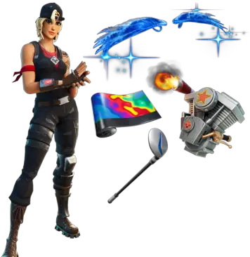 Fortnite Sparkplug Skin Png Styles Pictures Fortnite Pulga Locker Bundle Spark Plug Icon