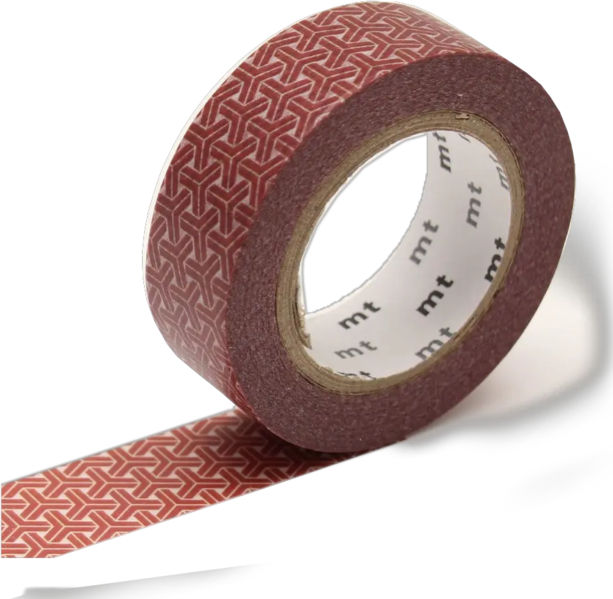 Hexagons Kumikikkou Red Png Washi Tape Png