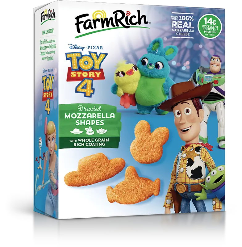 Pixar Toy Story 4 Mozzarella Shapes Png Logo