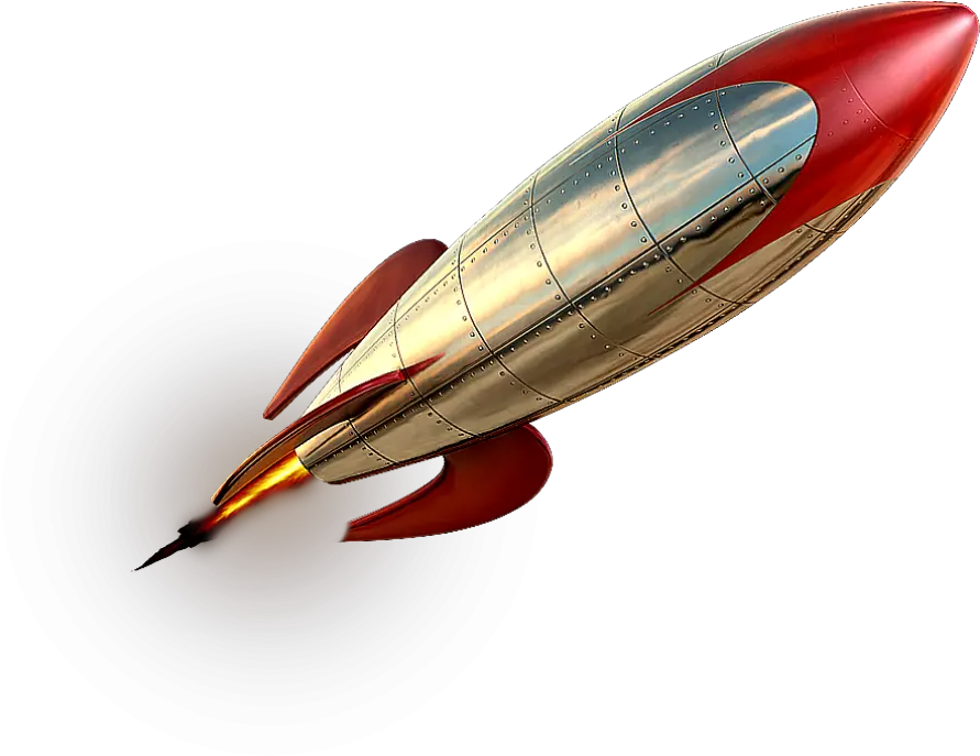 Red Rocket Png Missile Transparent