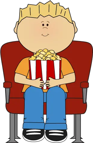 Png Person Eating Popcorn Clipart Person Eating Popcorn Clipart Popcorn Clipart Png