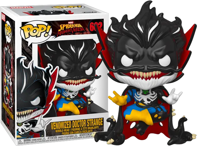 Funko Pop Vinyl Figures Venomized Doctor Strange Pop Png Doctor Strange Transparent