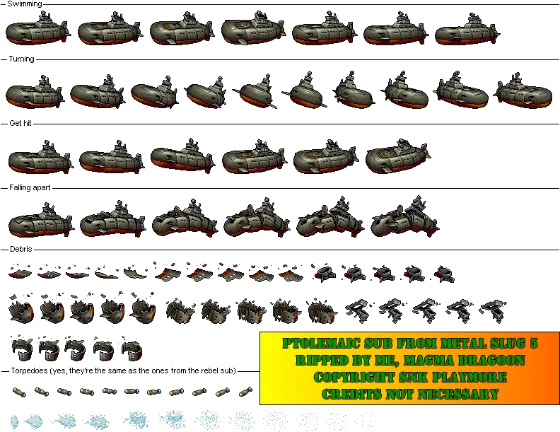 Metal Slug Sprite Png Hd Download Metal Slug Sprites Enemy Metal Slug Icon