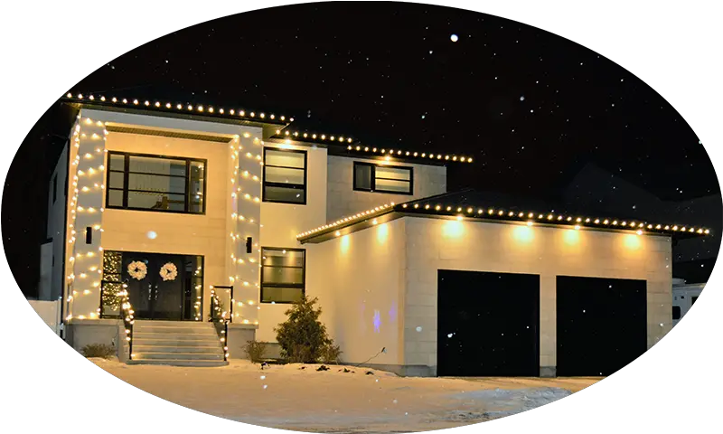 Holiday Lighting Green Drop Lawns Residential Area Png Holiday Lights Png