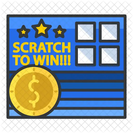 Scratch To Win Icon Of Colored Outline Scratch Card Png Icon Win Icon Png