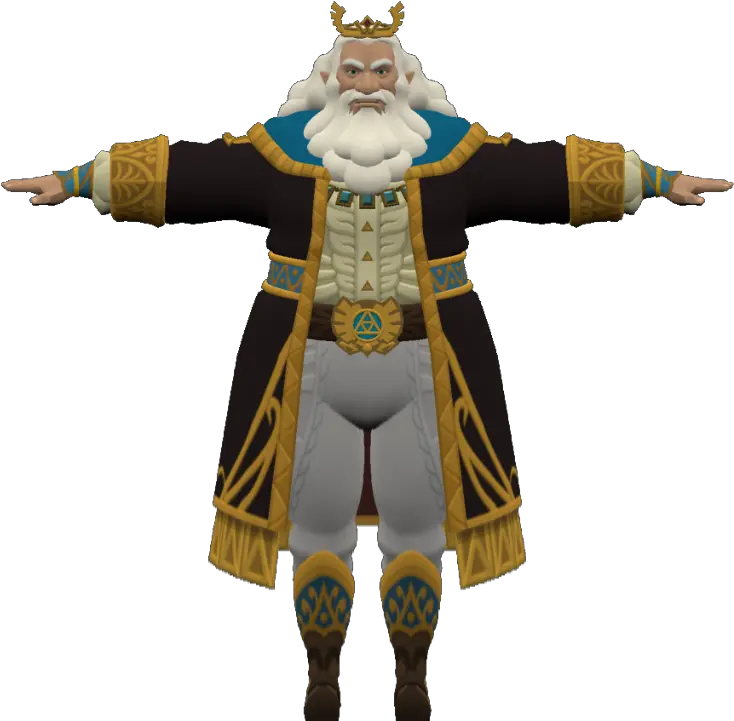 Zelda Breath Of The Wild King Rhoam King Breath Of The Wild Png Zelda Transparent