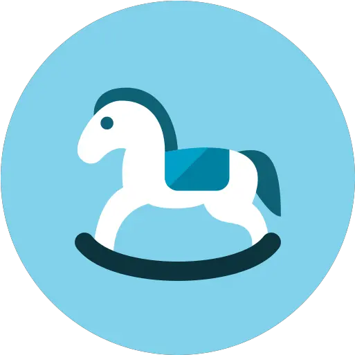 Wooden Horse Toys Free Icon Of Kameleon Blue Round Soft Png Horse Foot Symbol Icon