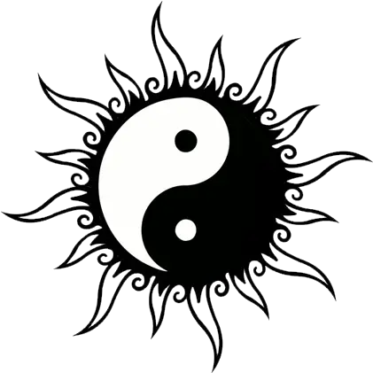 Download Yin Yang Tattoos Png Clipart Hq Png Image Freepngimg Tribal Yin Yang Tattoo Designs Tattoo Png Transparent