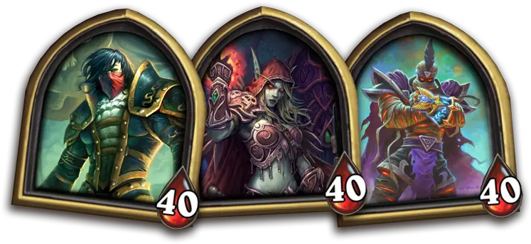 Sylvanas Vancleef And Rafaam Enter Hearthstone Png Battlegrounds