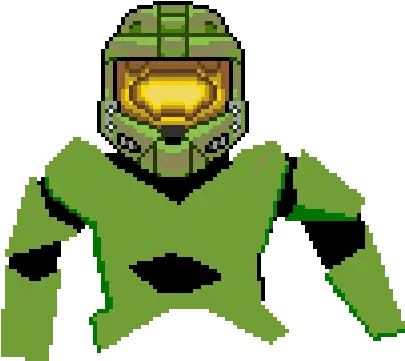 Master Chief Cartoon Clipart Full Size Clipart 1493086 Halo Master Chief Pixel Art Png Halo Master Chief Png