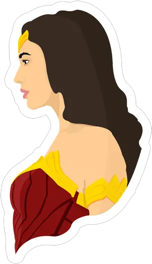 Wonder Woman Sticker Just Stickers Woman Sticker Png Wonder Woman Png