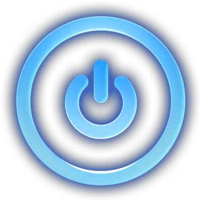 Video Game Power Button Power Button Neon Png Power Button Png