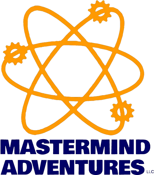 Camp Half Blood 2020 Mastermind Adventures Atom With Yellow Background Png Camp Half Blood Logo