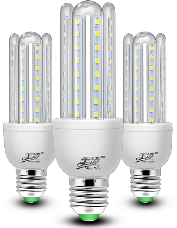 Meiling Led Light Bulb U Type Energysaving Light Bulb E27 Energy Saving Electric Bulb Png Led Light Png