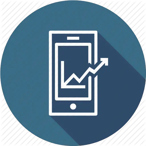 Chart Growth Management Marketing Mobile Growth Icon Png Cellphone Icon Png