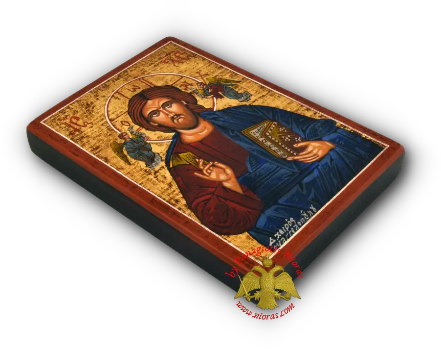 Hagiography Icon Jesus Christ With Religious Item Png Byzantine Icon Of Jesus