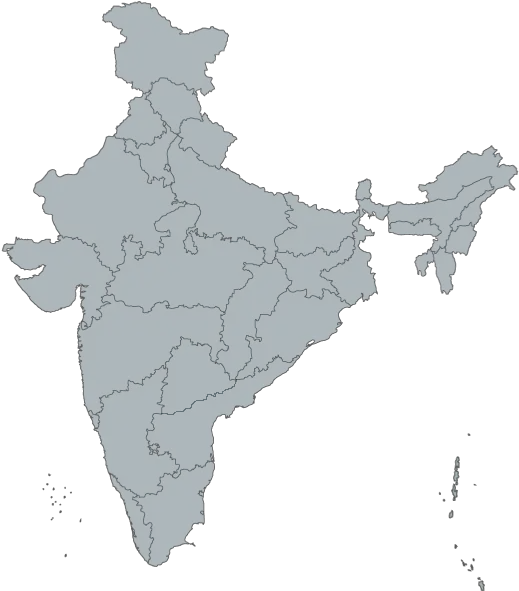 India Map Png Transparent Hd Photo India Map With State Boundaries India Map Png