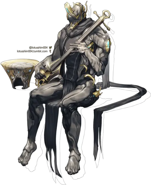 53 Warframe Ideas Art Game Character Excalibur Umbra Fanart Meme Png Warframe Profile Icon