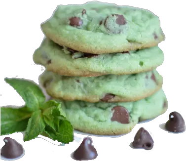 Mint Chocolate Chip Cookie Mint Chocolate Chip Cookie Png Cookies Png