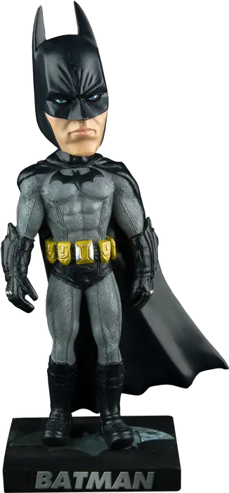 Arkham City Batman Arkham City Bobble Head Full Size Png Batman Arkham City Head Toy Batman Arkham City Logo Png