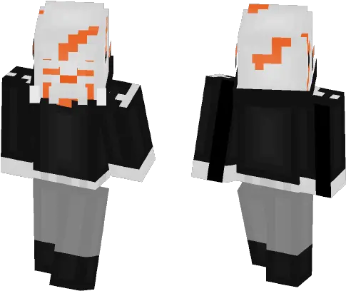 Download Ghost Rider Blaze Count Dooku Minecraft Skin Png Ghost Rider Transparent