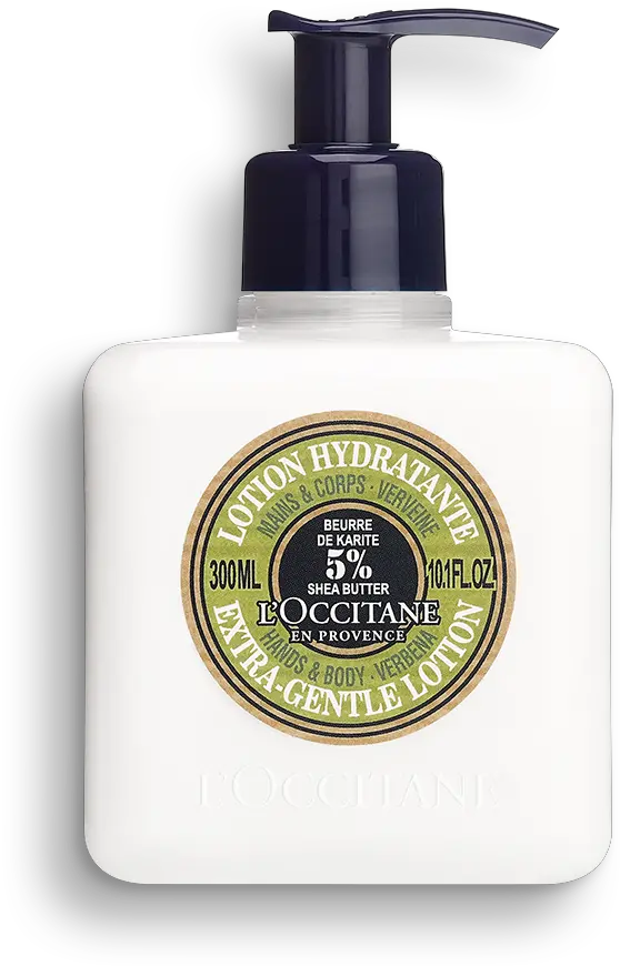 Shea Butter Hands U0026 Body Verbena Extra Gentle Lotion L Shea Butter Hand Soap Loccitane Png Butter Transparent