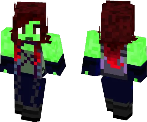 Guardians Of The Galaxy Minecraft Skin Rick Grimes Minecraft Skin Png Gamora Png