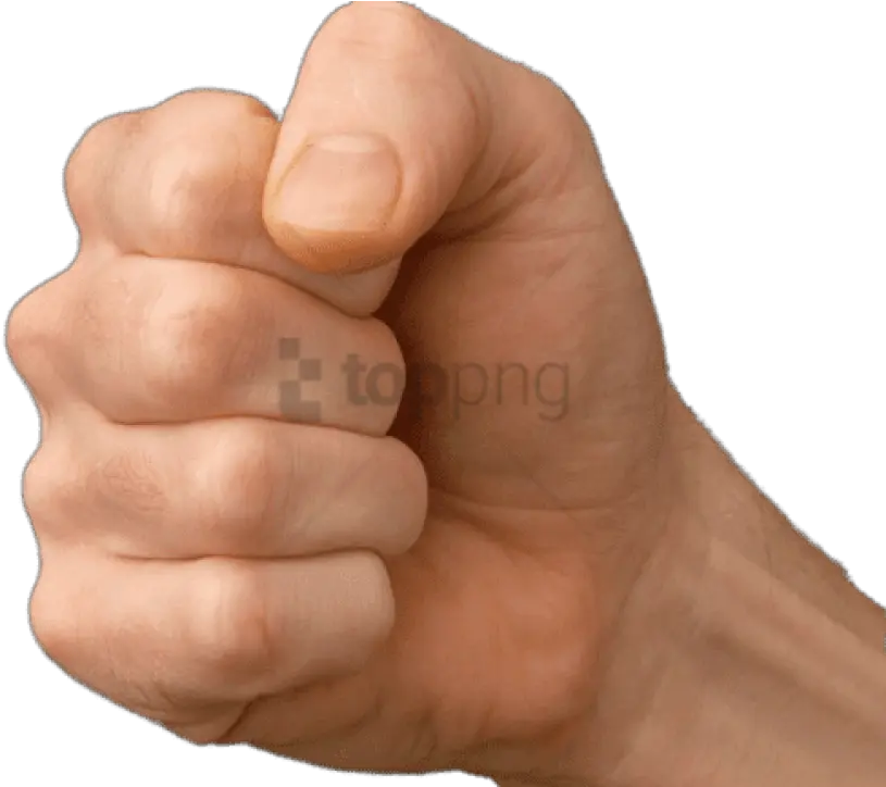 Clenched Fist Male Hand Transparent Png Clenched Fist Png Fist Png