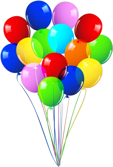 Bunch Of Balloons Png Image Happy Birthday Png Balloons Birthday Balloons Png